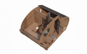 Barrelsauna Ovaal 3.0 - Afbeelding 3