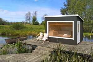 Buitensauna Carel S - Afbeelding 5