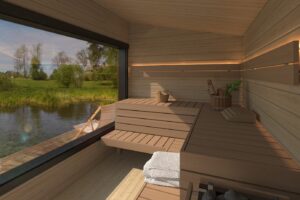 Buitensauna Carel S - Afbeelding 4