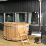 Hottub hout EXT Ø200 - externe kachel - Afbeelding 3