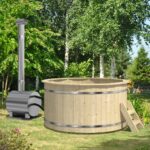 Hottub hout EXT Ø200 - externe kachel