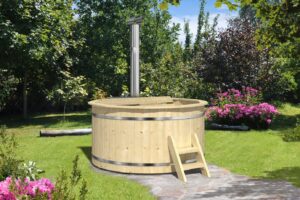 Hottub hout INT Ø200 - interne kachel