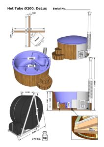 Luxe Hottub Ø200 - Afbeelding 2
