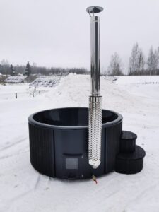 Luxe Hottub Ø200 Black Edition - Afbeelding 2