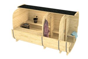 CUBE sauna 390cm - Rovaniemi - Afbeelding 5