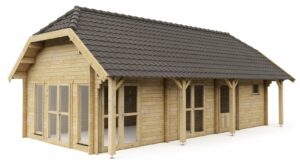 Tuinchalet 4-persoons