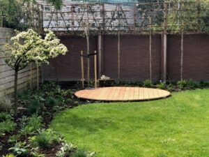Douglas 1/2 ronde vlonder 400 cm - Afbeelding 2
