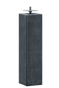 Betonpoer: 15x15x60cm kleine velling (M16) - Afbeelding 2