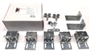 Wandbevestigingset schuifpoort 1165 mm