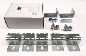 Plafondbevestigingset schuifpoort 1165 mm