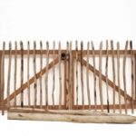 Kastanjepoort dubbel 240x120 cm