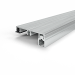 Klemprofiel 60.8 Zijkant - tbv 8mm glas