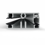 Klemprofielset - Onderprofiel - 60.8 Zijkant - Afbeelding 4