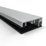 Klemprofielset - Oplegrubber - 60.8 Zijkant