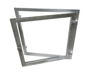 Stalraam excl. hout: 1000x1000 mm rechtsdraaiend
