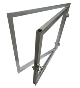 Stalraam excl. hout: 1000x1000 mm rechtsdraaiend - Afbeelding 4