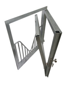 Stalraam kantelbaar: 1000x1000 mm rechtsdraaiend - Afbeelding 3