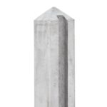 Tussen-Sleufpaal Dinkel 277 cm wit/grijs