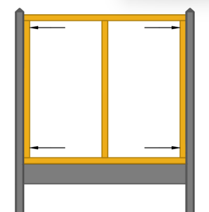 Regelpakket t.b.v. frame tuinscherm systeem 1b - Afbeelding 2