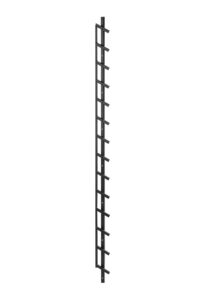 Flex Fence Zwart 166 cm Zelfbouwpakket - Afbeelding 2