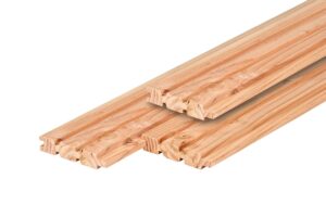 Dubbelzijdig Triple profiel 2.8x14.5 cm Douglas