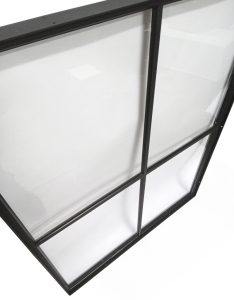 Stalen raam vast 750x950 mm - Afbeelding 2