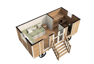 Pipo wagen L - sauna - Afbeelding 2