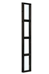 Glaswand modern zwart B45 x H224 cm - Afbeelding 2