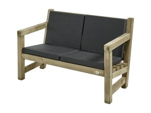 Loungebank tweezits - Afbeelding 2