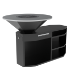 BBQ Zwart Octagonaal