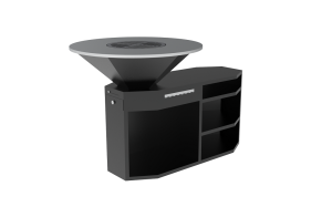 BBQ Zwart Octagonaal