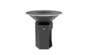BBQ Zwart Octagonaal - Afbeelding 3