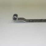 Duimheng met bocht 9 mm