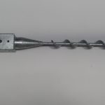 Paalhouder met pen+spiraal