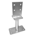 Paaldrager verstelbaar 80x80 mm Type S