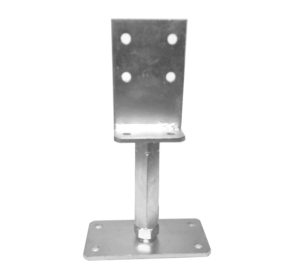 Paaldrager verstelbaar 80x80 mm Type S - Afbeelding 2