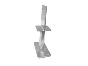 Paaldrager verstelbaar 80x80 mm Type S - Afbeelding 3