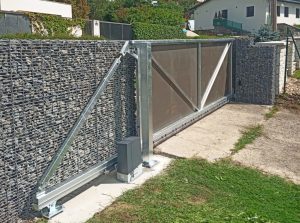Schuifpoort voor oprit 400x110 cm - Afbeelding 4