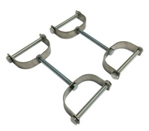 Montageset Bamboescherm RVS - Afbeelding 2