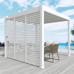 Aluminium overkapping Louvrepaneel horizontaal - Afbeelding 5