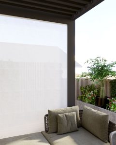 Aluminium overkapping Windscherm - Afbeelding 5