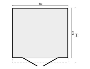 DHZ berging Almelo 300 x 300 cm v - Afbeelding 2