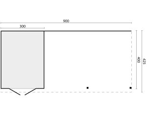 DHZ verblijf Wierden 900 x 400 cm v - Afbeelding 2
