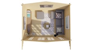 MIMIR 380x290+70 cm - Afbeelding 3