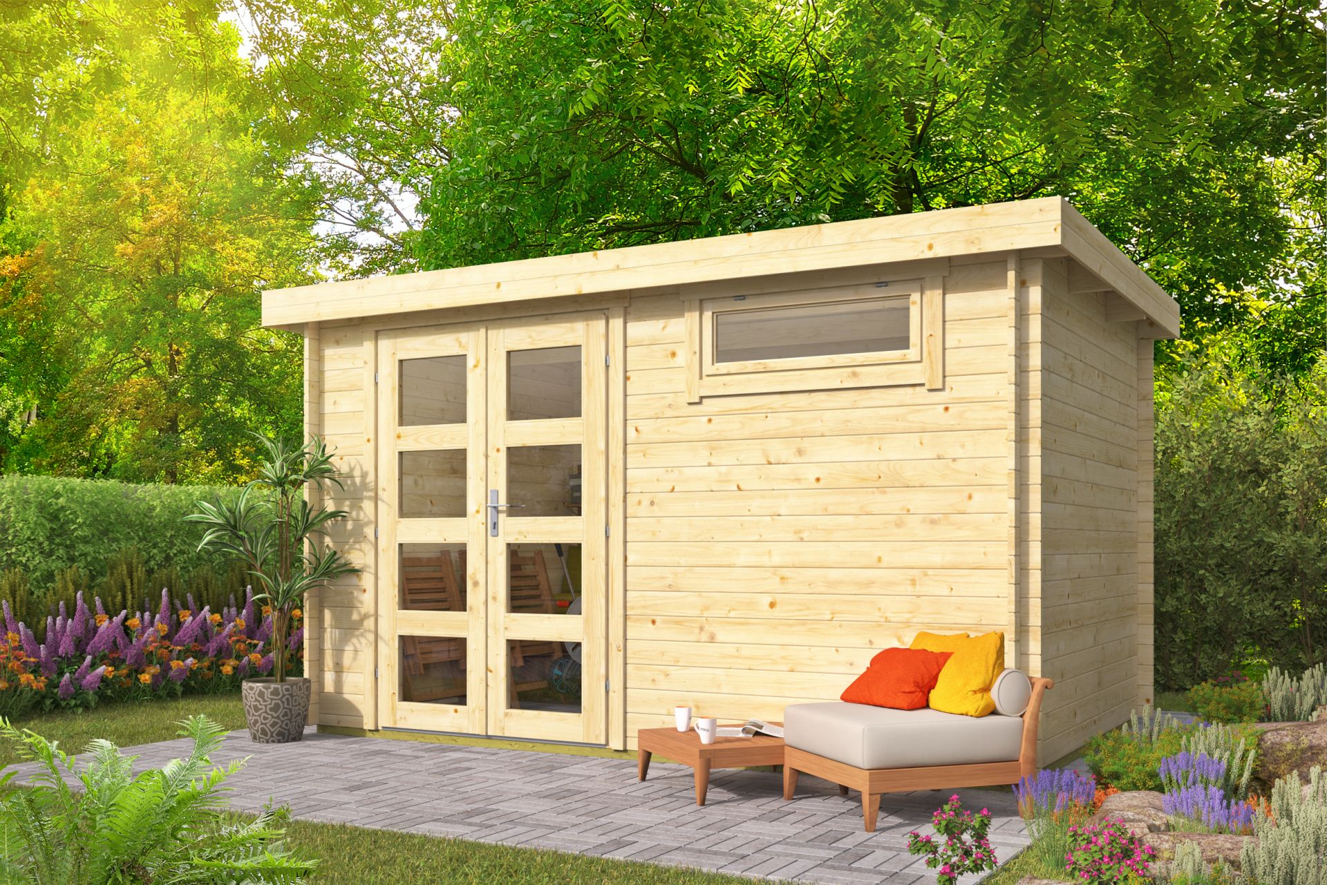 Tuinhuis Ulmod ULMOD 380X260 cm - Afbeelding 1