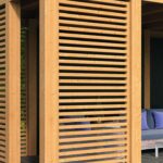 Wandmodule Set 3 geschaafd douglas 99 x 234 cm