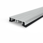 Klemprofiel 60 - Glasrubber 6 Midden