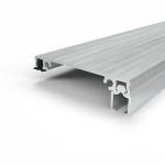 Klemprofiel 80.10 Zijkant - tbv 10mm glas - Afbeelding 3