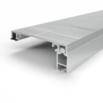 Klemprofiel 80.16 Zijkant - tbv 16mm polycarbonaat - Afbeelding 3