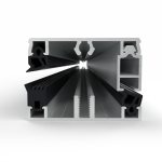 Klemprofielset dwl Solar - Onderprofiel - 60.7 Zijkant - Afbeelding 3